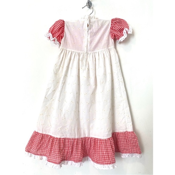 Toddler Vintage Checked Dress - Picture 5 of 5